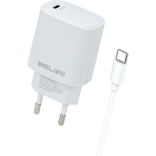 Beline PD 3.0 USB-C opladningssæt - 20W - hvid