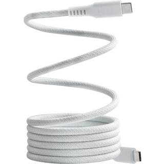 Dacota Platinum magnetisk USB-C til USB-C kabel 1,5 m, hvid ➞ På lager - klar til levering og afhentning