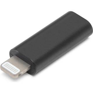 Linocell USB-C til Lightning-adapter - Sort
