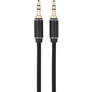 Dacota Mini Jack M-M 1,5 m, sort