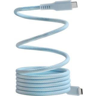 Dacota Platinum magnetisk USB-C til USB-C kabel 1,5 m, blå ➞ På lager - klar til levering og afhentning