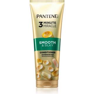 Pantene 3 Minute Miracle Smooth&Silky Dyb nærende 3-minutters balsam til skadet hår 220 ml - 220 ml