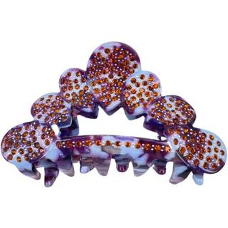 HAIRCLAW, PURPLE/BROWN