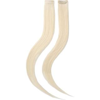 Rapunzel of Sweden Single Invisible Clip-ins Straight / 2 pieces 40 cm 10.10 Platinum Blonde