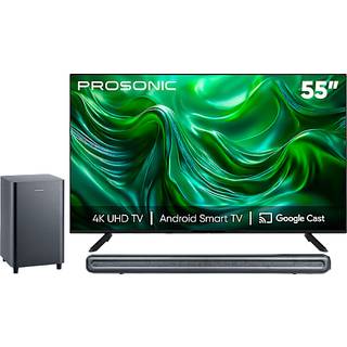 Prosonic 55" UHD TV 55UA7025 + SB-2000 soundbar (På lager i varehus)