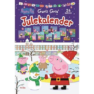 Peppa Pig - Gurli Gris' julekalender - med 24 billedbøger