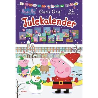 Peppa Pig - Gurli Gris' julekalender - med 24 billedbøger