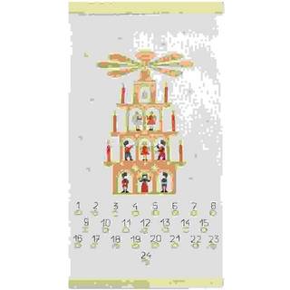 Stickpackung Adventskalender Lichterpyramide