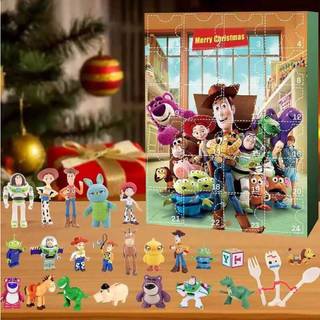 Toy Story julekalender med 24 dage og blindboks legetøj som gave