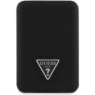 Guess Grained Triangle Logo MagSafe-kompatibel powerbank 5000mAh - sort