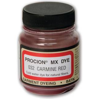 Jacquard Procion MX Dye - Ubestridt konge af slipsfarvepulver - Carmine Red - 1 lb - Cold Water Fiber Reactive Dye Made in USA