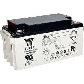 NPL65-12 Yuasa Long Life Blybatteri