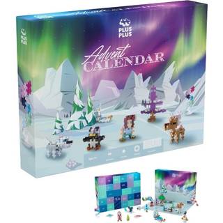 Plus Plus Julekalender - Santa's Northern Lights Adventure