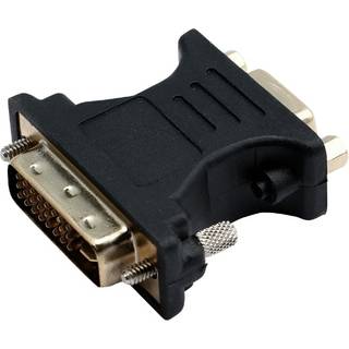 Eletra Dvi-I M - VGA F-adapter, sort