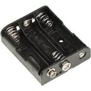 Batteriholder til 3x AA med batterikontakt.