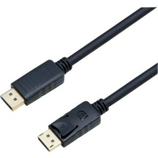 Eletra DisplayPort 1.2 3M kabel, sort ➞ På lager - klar til levering og afhentning