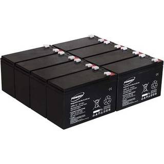 Powery Bly-Gel-Batteri til UPS APC RBC27 9Ah 12V