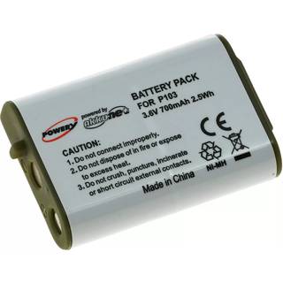 Batteri til Panasonic KX-TCA158/ XX-TGA230/Typ HHR-P103