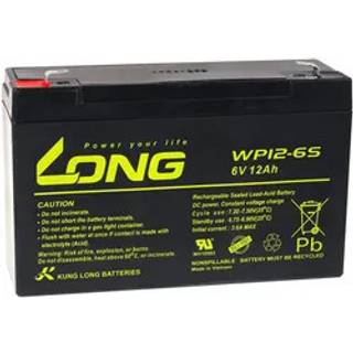 KungLong Blybatteri WP12-6S