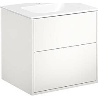 GBG Artic møbelsæt 60cm 2sk/vask mat hvid/hvid