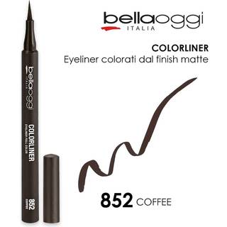 bellaoggi Color Liner Langtidsholdbar eyeliner Skygge Coffee 1 ml - 1 ml