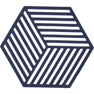 Zone Denmark Hexagon Bordskåner - Midnight - 16x14x0,9cm
