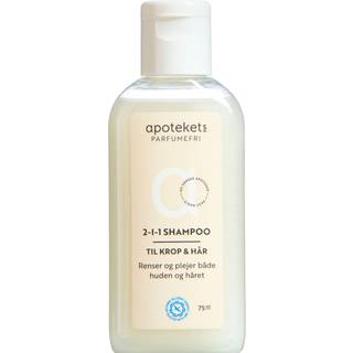 Apotekets 2i1 Shampoo Parfumefri 75 ml