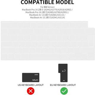 Tastaturcover til MacBook Pro 14.2 / 16.2 / Air 13.6 / 15.3