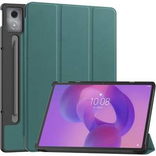 Lenovo Idea Tab Pro Tri-Fold Series Smart Folio-etui - Sortgrøn