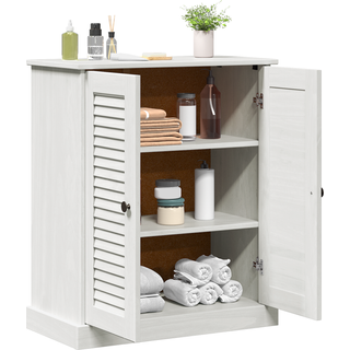 Badeværelsesskab Andet VIGO Brun Massivt fyrretræ