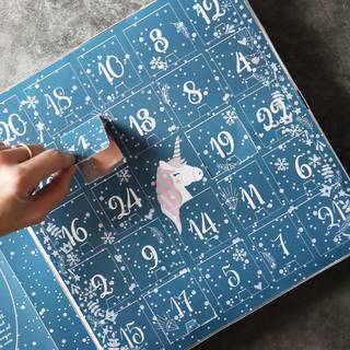 DIY Julekalender - Unicorn, Scrapcooking