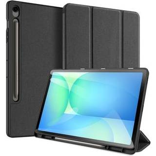 Samsung Galaxy Tab S10 FE+ Dux Ducis Domo Tri-Fold Smart Folio Cover - Sort