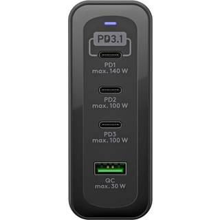 Goobay USB-C™ PD GaN strømforsyning 240W sort