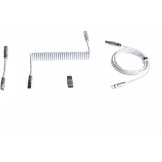 Wooting Coiled USB-C Kabel - Just White