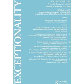 Assessment and Instruction of Social Skills