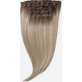 Rapunzel of Sweden Vegan Clip-ins Straight / Medium Volume / 5 pieces 50 cm Dark Ashy Blonde Balayage B2.6/10.10