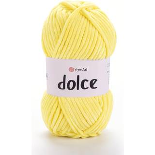 Yarnart Dolce Yarn af Yarnart Soft Chenille Velvet Super volumin?s garnt?ppe Amigurumi h?klet garn 100 gram (3,53 oz) 131 yards (851)
