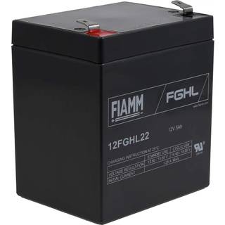 FIAMM Blybatteri 12FGHL22 12V 5,0Ah