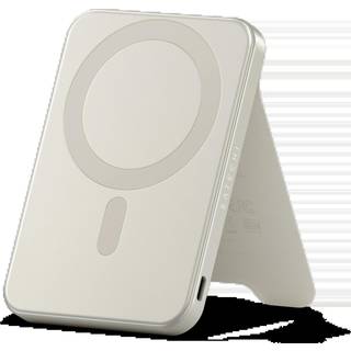Satechi Qi2 OntheGo Magnetisk Powerbank 5K - Beige
