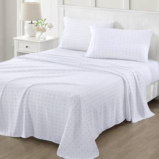 Martha Stewart Ultra Soft b?rstet og vasket mikrofiber 4 -stykke ark S?t let pleje Comfy Deep Pocket Bed Seng