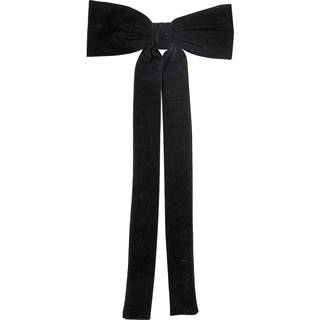 Becksöndergaard Velvet Bow hårklemme (BLACK (0010))