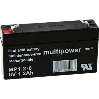 Powery Blybatteri (multipower) MP1,2-6