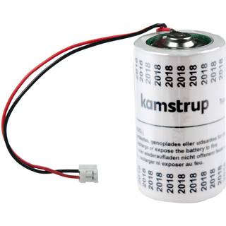 D-celle batteri med stik