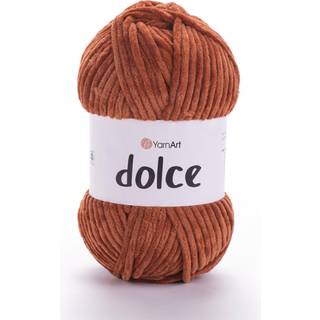 Yarnart Dolce Yarn af Yarnart Soft Chenille Velvet Super volumin?s garnt?ppe Amigurumi h?klet garn 100 gram (3,53 oz) 131 yards (793)