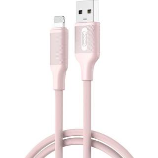 XO USB til Lightning-kabel 2,4A 1m - Pink