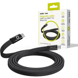 Mobile Origin Magnetic Flat Patented OriginalCable USB-C to USB-C - 1m - Black