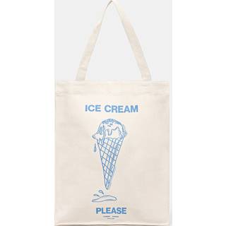 Saprint Tote Bag, Undyed Icecream