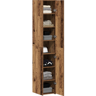 Highboard Gammelt Træ 30 X 42.5 X 185 Cm Konstrueret Træ