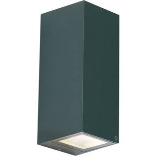 Moderne væglampe mørkegrøn 2-lys GU10 70mm IP54 - Baleno