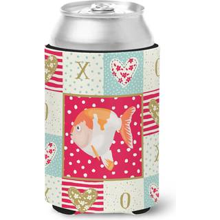 """" Caroline's Treasures CK5474CC Lionhead Goldfish Love Can eller Bottle Hugger Cold-Beverage-Koozies Multicolor """"